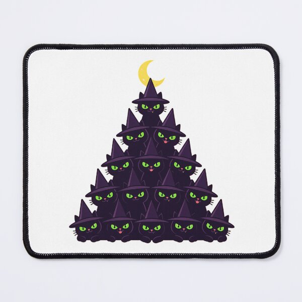 Item preview, Witch Hat Black Cat Pyramid Halloween Stack designed and sold by chattsuede.