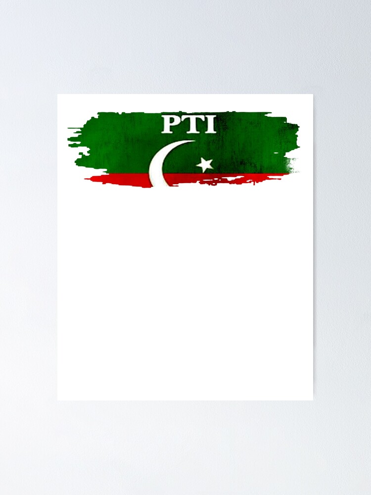 Imran Khan Pakistan Pti Poster For Sale By Nabiljamal Redbubble