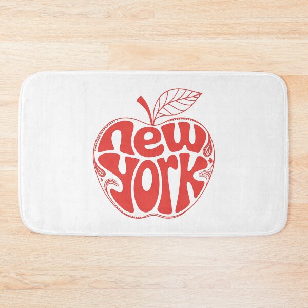 Item preview, New York Apple Typography – Retro Groovy NYC City Design designed and sold by TipTop GFX.