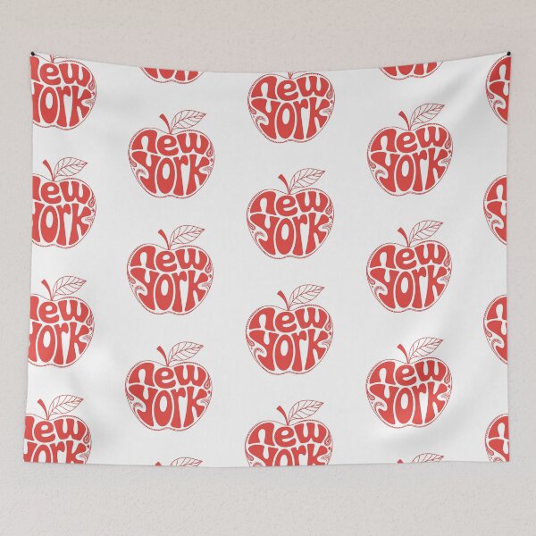 Item preview, New York Apple Typography – Retro Groovy NYC City Design designed and sold by TipTop GFX.