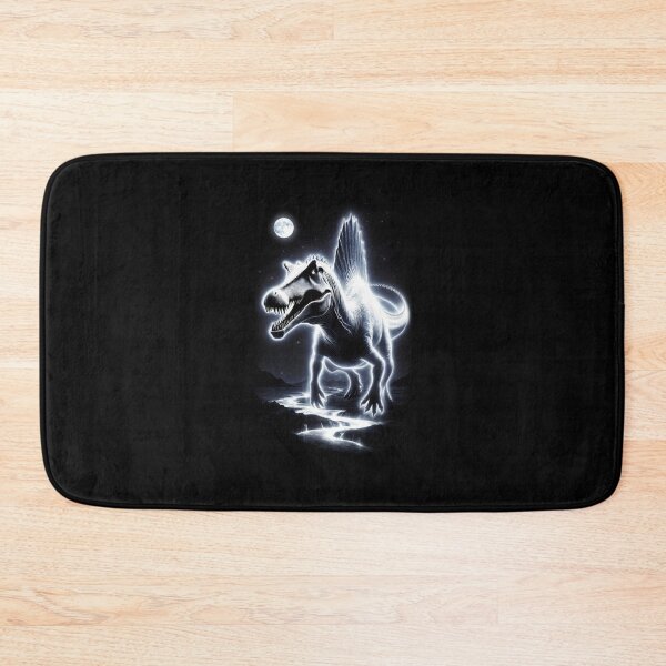Item preview, Glowing Spinosaurus Dinosaur Mystical Night Fantasy Art designed and sold by Syrupulse.