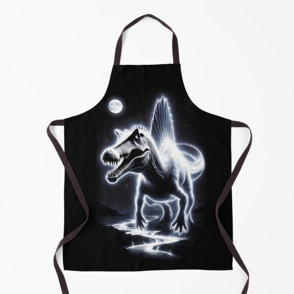 Item preview, Glowing Spinosaurus Dinosaur Mystical Night Fantasy Art designed and sold by Syrupulse.