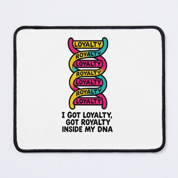 Item preview, DNA Double Helix – Loyalty & Royalty Code | Kendrick Lamar Inspired Rap Art | Colorful Genetic Street Design designed and sold by Donsean22.