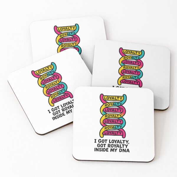 Item preview, DNA Double Helix – Loyalty & Royalty Code | Kendrick Lamar Inspired Rap Art | Colorful Genetic Street Design designed and sold by Donsean22.