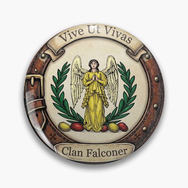 Item preview, Clan Falconer Crest designed and sold by BagTown Clans.