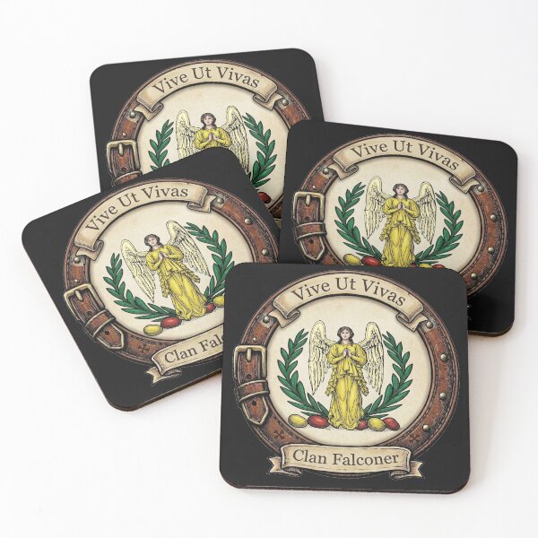 Item preview, Clan Falconer Crest designed and sold by BagTown Clans.