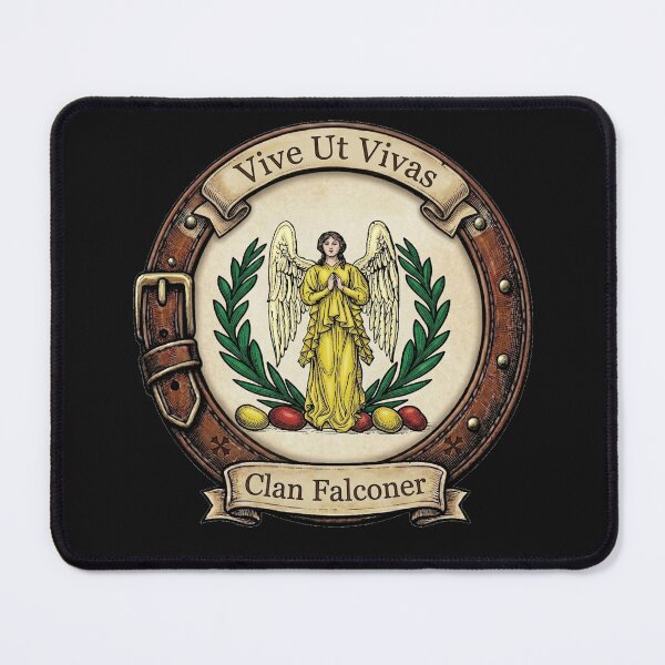 Item preview, Clan Falconer Crest designed and sold by BagTown Clans.