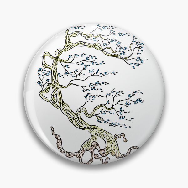 Item preview, Swirly Tree Colorized designed and sold by VanGoghGirl.