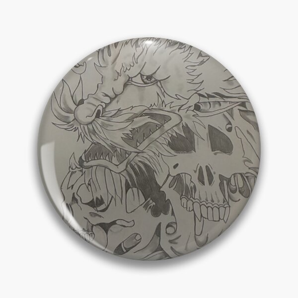 Item preview, Dragon & Skulls designed and sold by shadowraven14.