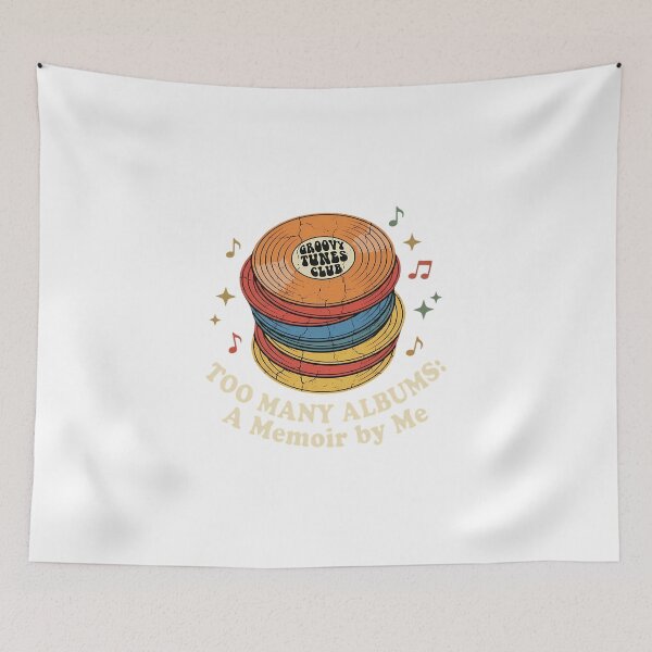 Item preview, Too Many Albums Vintage Vinyl Record Collector designed and sold by chattsuede.