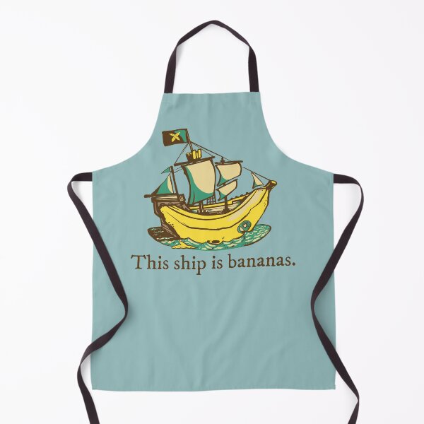 Item preview, This ship is bananas Funny Pirate Pun, Current Events Humor designed and sold by andrewsteger.