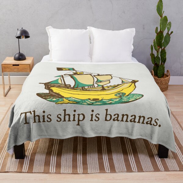 Item preview, This ship is bananas Funny Pirate Pun, Current Events Humor designed and sold by andrewsteger.