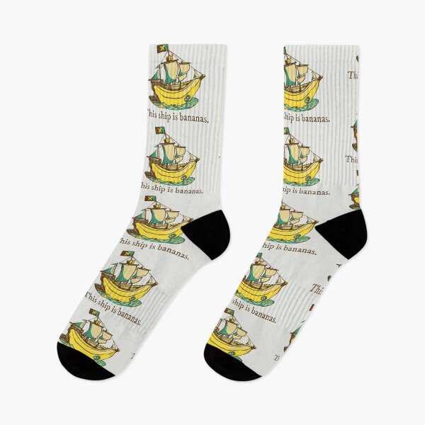 Item preview, This ship is bananas Funny Pirate Pun, Current Events Humor designed and sold by andrewsteger.