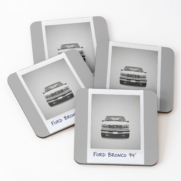Artikelvorschau, Ford Bronco 1994 Klassisches SUV-Poster im minimalistischen Stil entworfen und verkauft von Motorline44.