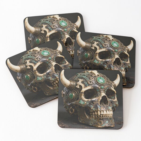 Item preview, Cryptic skull designed and sold by T's&such.