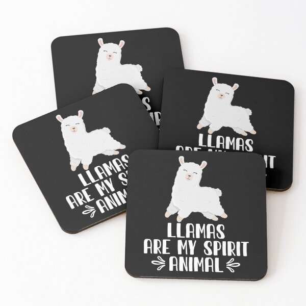 Item preview, LLamas Are My Spirit Animal designed and sold by GabbyKash.