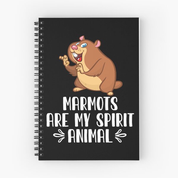 Item preview, Marmots Are My Spirit Animal designed and sold by GabbyKash.
