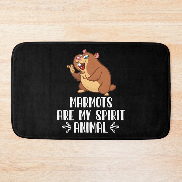 Item preview, Marmots Are My Spirit Animal designed and sold by GabbyKash.
