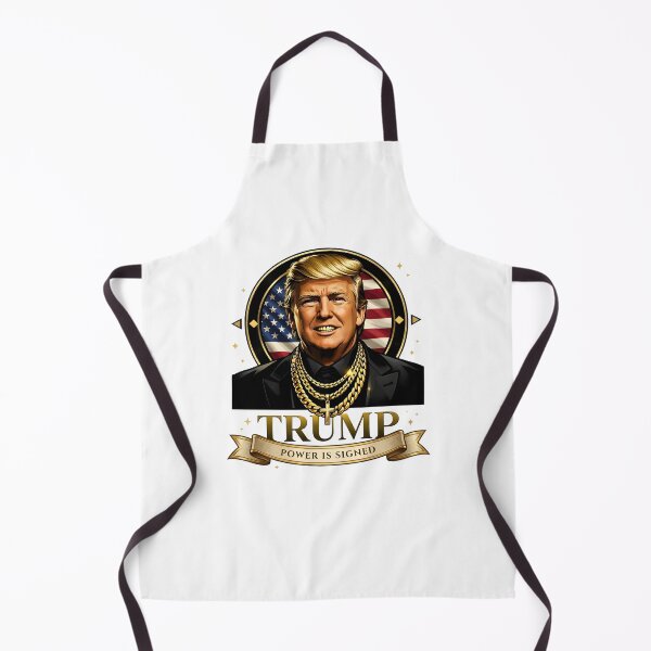 Item preview, American Signature Trump Shirt – Luxury Gold Political Streetwear Graphic Tee designed and sold by relso.