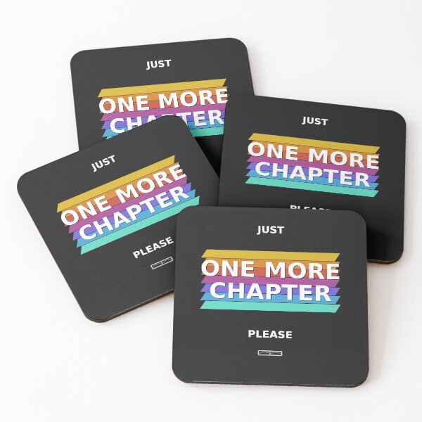 Item preview, Just One More Chapter Retro Design designed and sold by EventPulse.