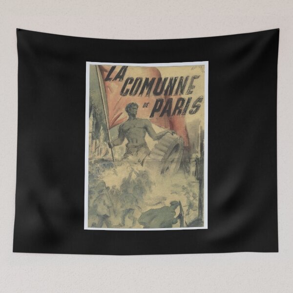 Artikelvorschau, Gemälde der Internationalen Brigaden in der Pariser Kommune entworfen und verkauft von Radical Poster Collective.