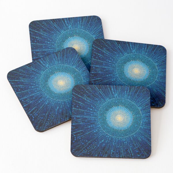 Item preview, Radiant Blue Light Burst designed and sold by daila70.