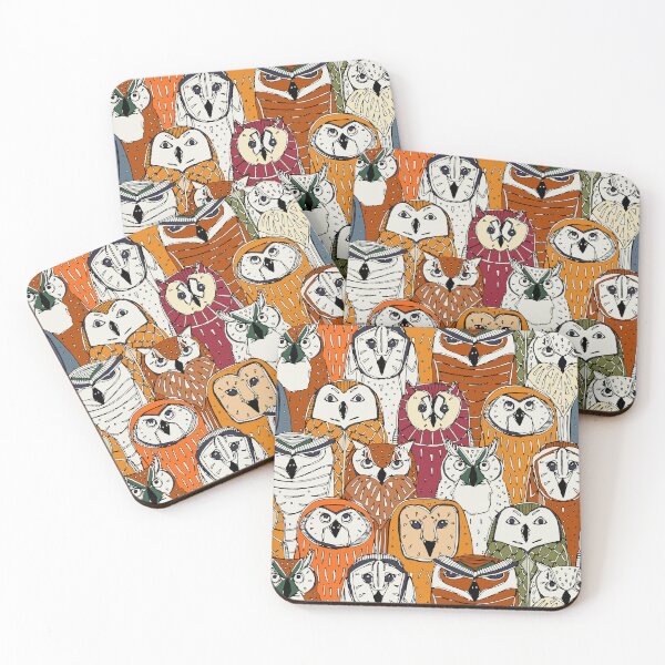 Item preview, owls rust designed and sold by scrummy.