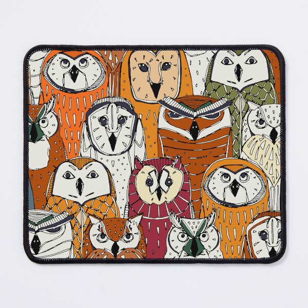 Item preview, owls rust designed and sold by scrummy.