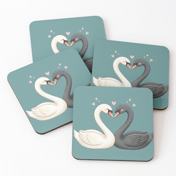 Item preview, Swan Heart Romantic designed and sold by LMDIGITAL6.