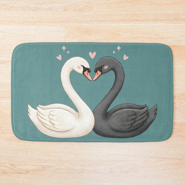 Item preview, Swan Heart Romantic designed and sold by LMDIGITAL6.