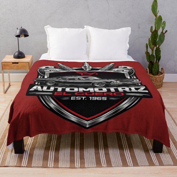 Item preview, Vintage Classic Car Badge – Automotriz El Güero 1965 Retro Muscle Garage Emblem designed and sold by Retro Arabica.