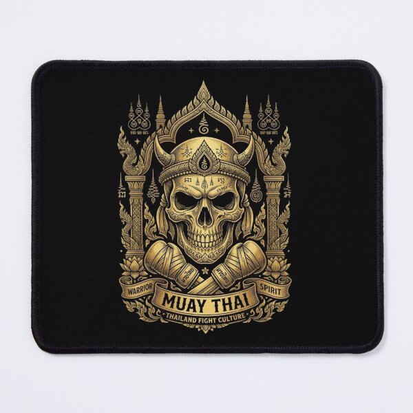 Item preview, Muay Thai Skull Crown Art designed and sold by WildBoysShop.
