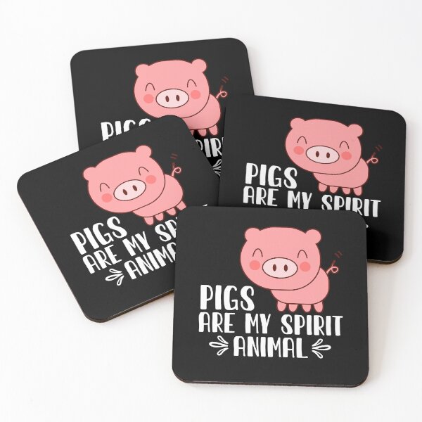 Item preview, Pigs Are My Spirit Animal designed and sold by GabbyKash.