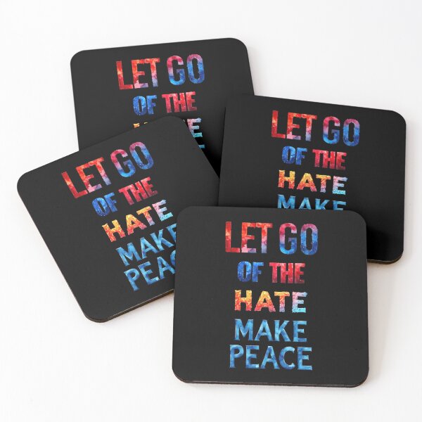 Item preview, Let go of the hate, make peace designed and sold by Pirate-Coast.