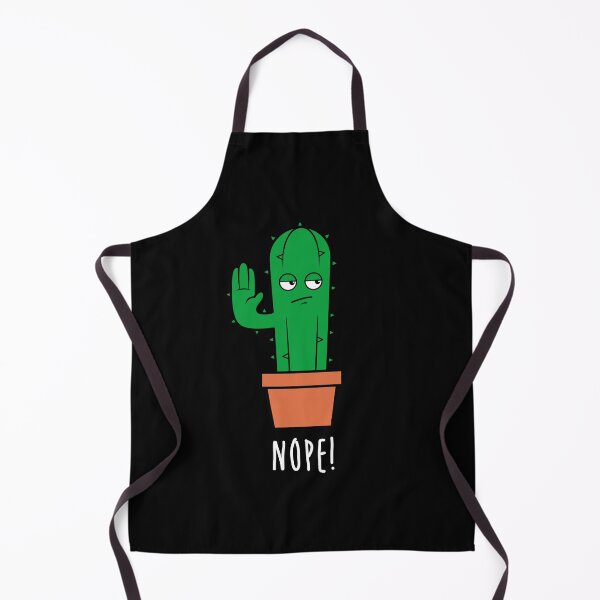 Item preview, Funny Cactus “Nope!” – Minimalist Sarcastic Mood Design designed and sold by Ovitees.