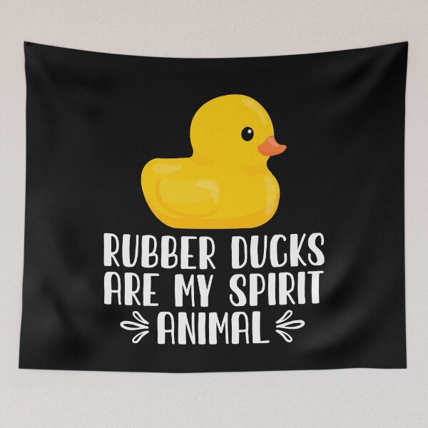 Item preview, Rubber Ducks Are My Spirit Animal designed and sold by GabbyKash.
