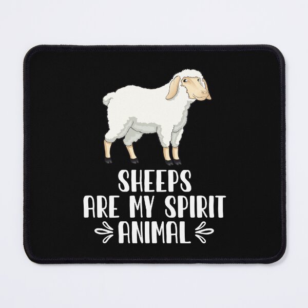 Item preview, Sheeps Are My Spirit Animal designed and sold by GabbyKash.