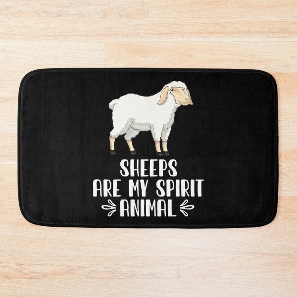Item preview, Sheeps Are My Spirit Animal designed and sold by GabbyKash.