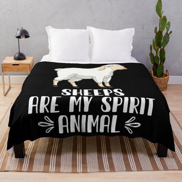 Item preview, Sheeps Are My Spirit Animal designed and sold by GabbyKash.