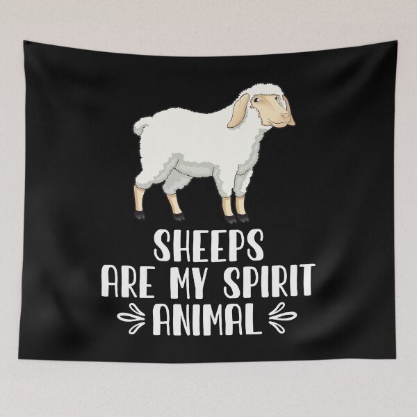 Item preview, Sheeps Are My Spirit Animal designed and sold by GabbyKash.