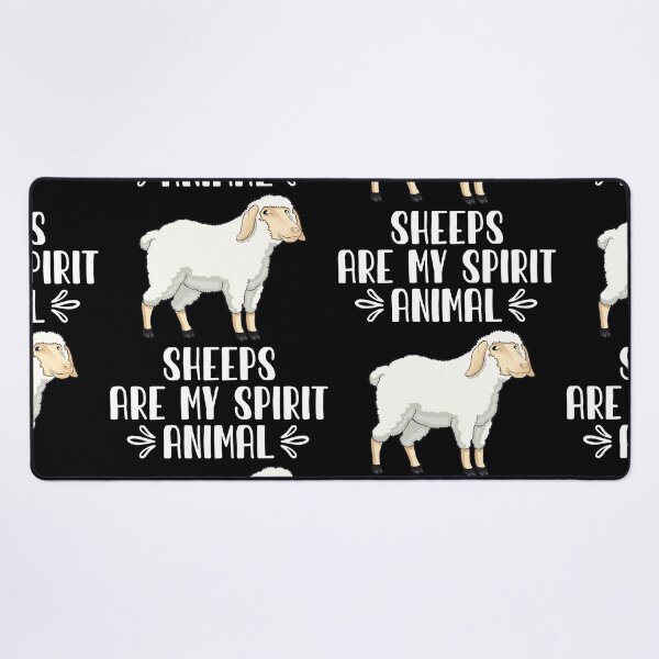 Item preview, Sheeps Are My Spirit Animal designed and sold by GabbyKash.