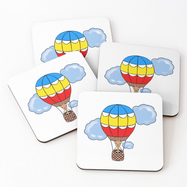 Item preview, Giraffe Hot Air Balloon  designed and sold by Sartoris Art.