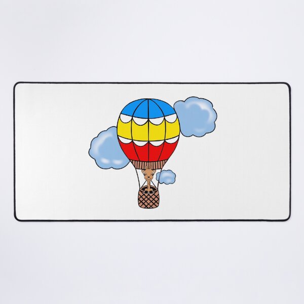 Item preview, Giraffe Hot Air Balloon designed and sold by Sartoris Art.
