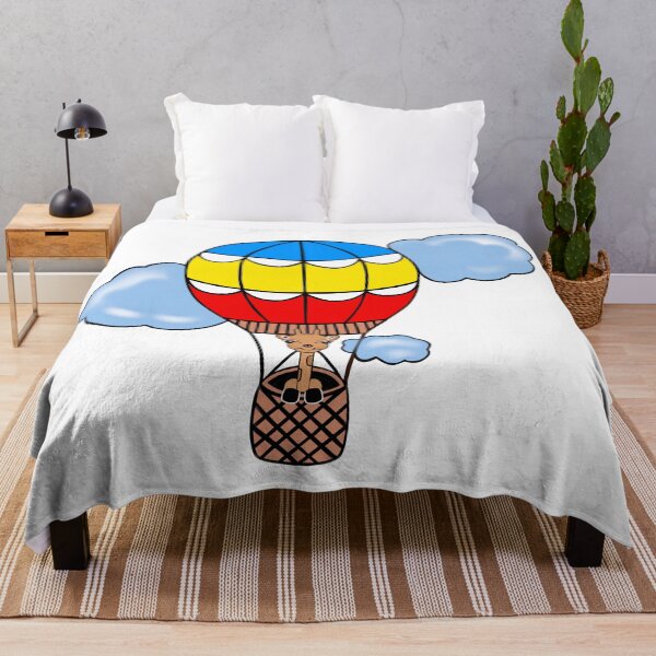 Item preview, Giraffe Hot Air Balloon  designed and sold by Sartoris Art.