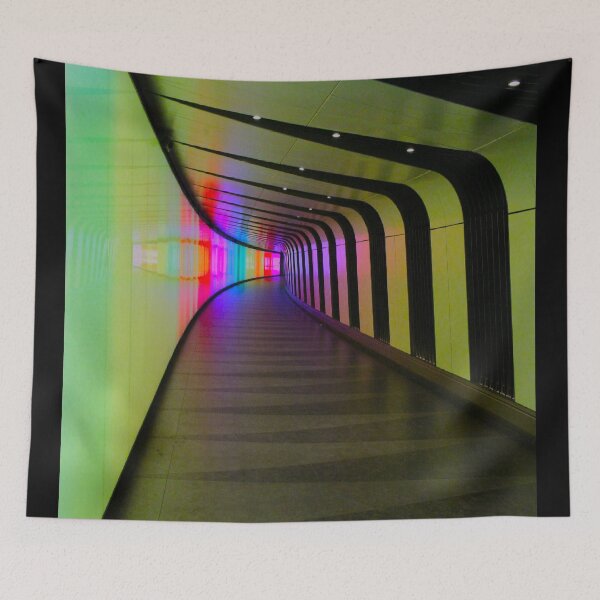 Item preview, Neon Corridor – King’s Cross Light Tunnel, London designed and sold by TheMarketplaceworld.