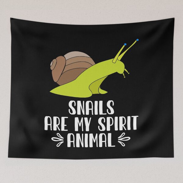 Item preview, Snails Are My Spirit Animal designed and sold by GabbyKash.