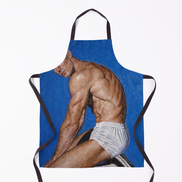 Item preview, Crouching Power: Strength, Focus, and Unfiltered Masculinity designed and sold by gayishdesign.