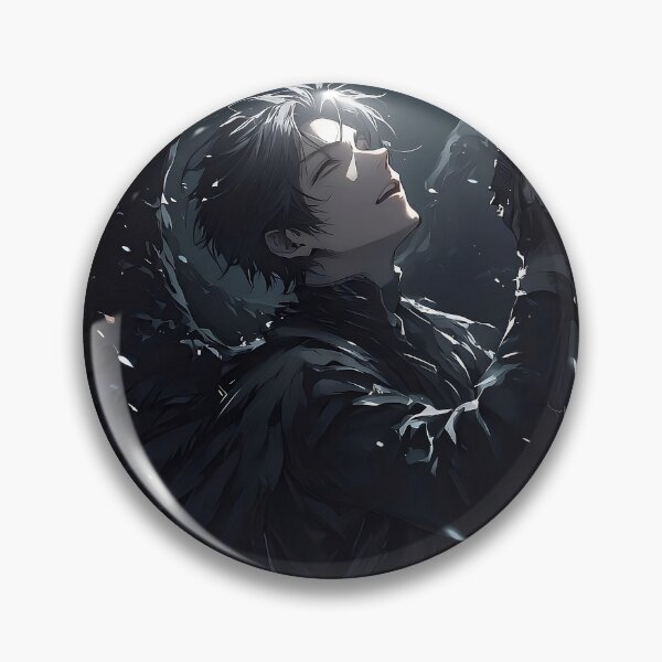 Item preview, Fallen Grace: Dark Winged Anime Figure with Handgun in Ominous Shadow designed and sold by MouradStudio.