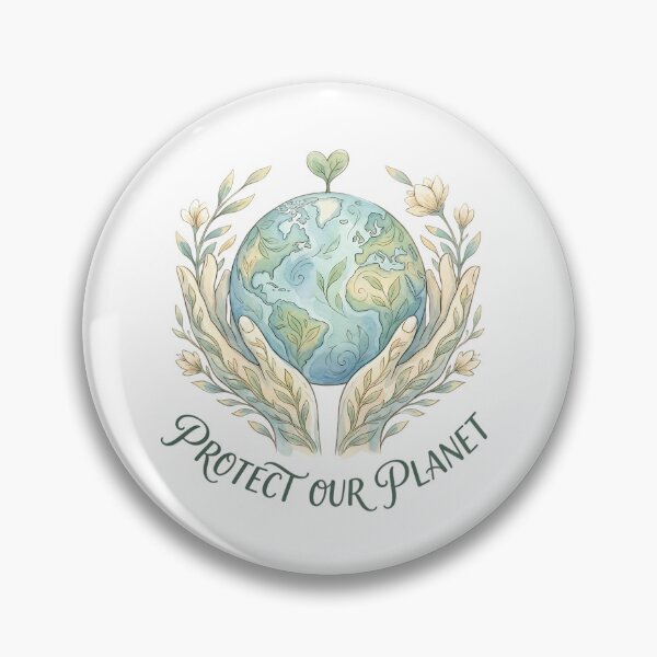 Item preview, Protect Our Planet Watercolor Earth Embrace designed and sold by chattsuede.