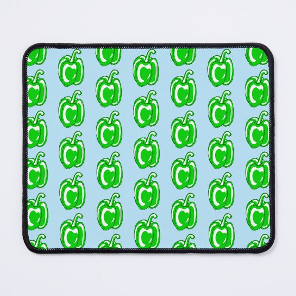 Item preview, Bell Pepper With blue background  designed and sold by missmann.